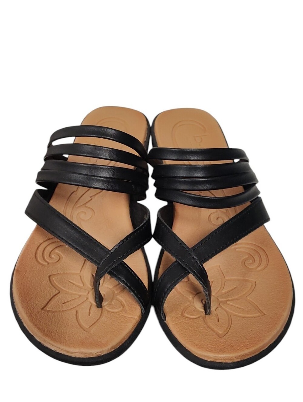 BOC “Alisha” Black Slide Sandals Size 6M - Picture 4 of 10
